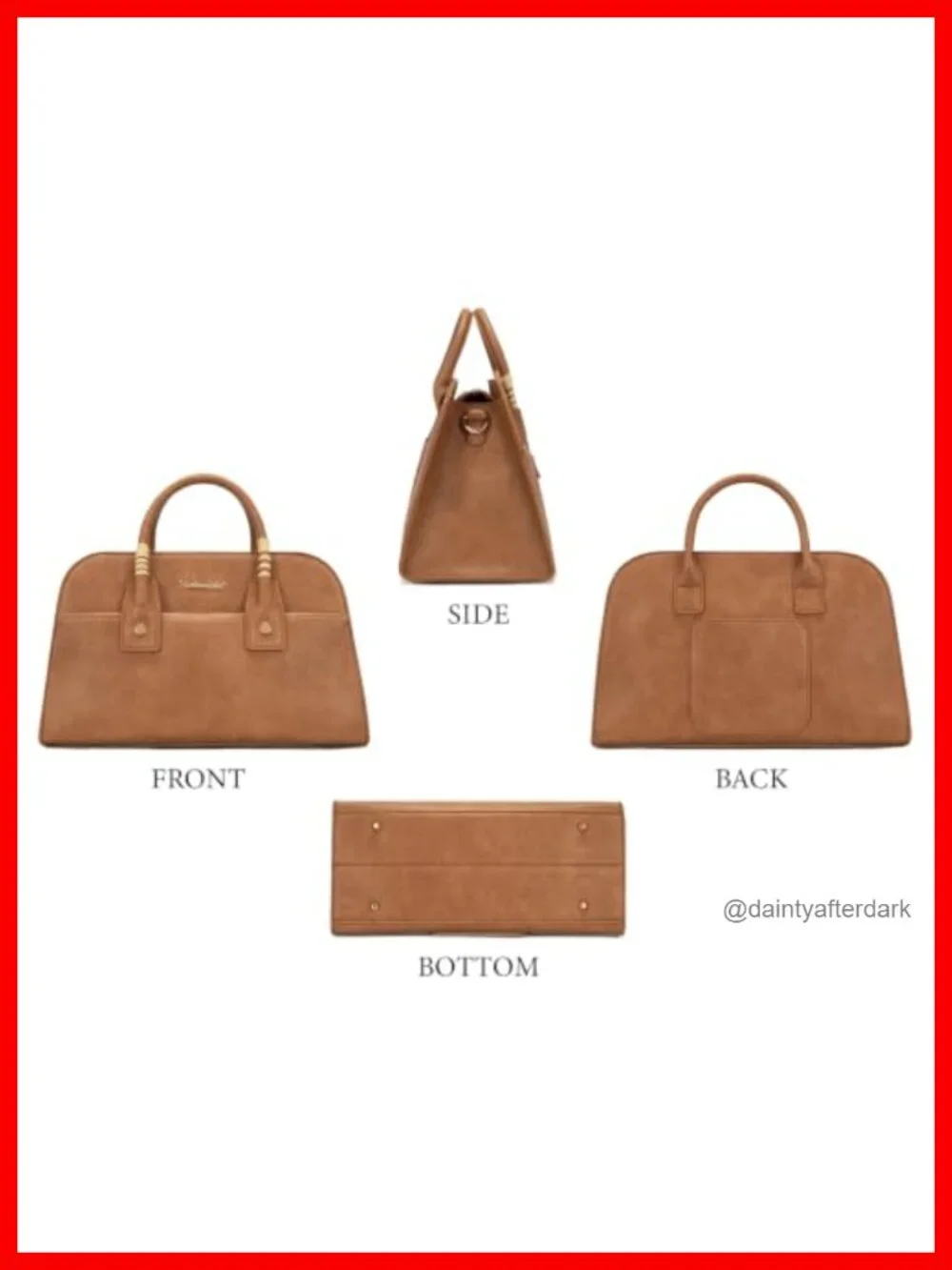 N/A structured satchel
